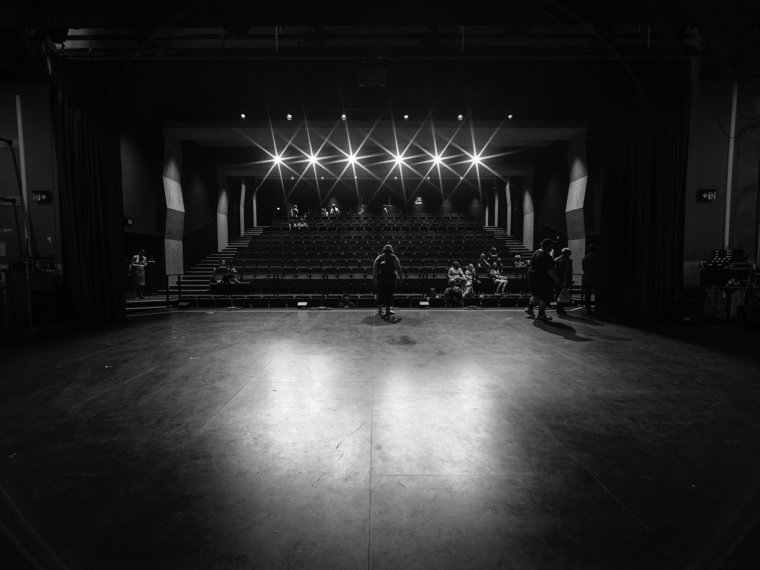 An empty theatre caused by casting fatigue